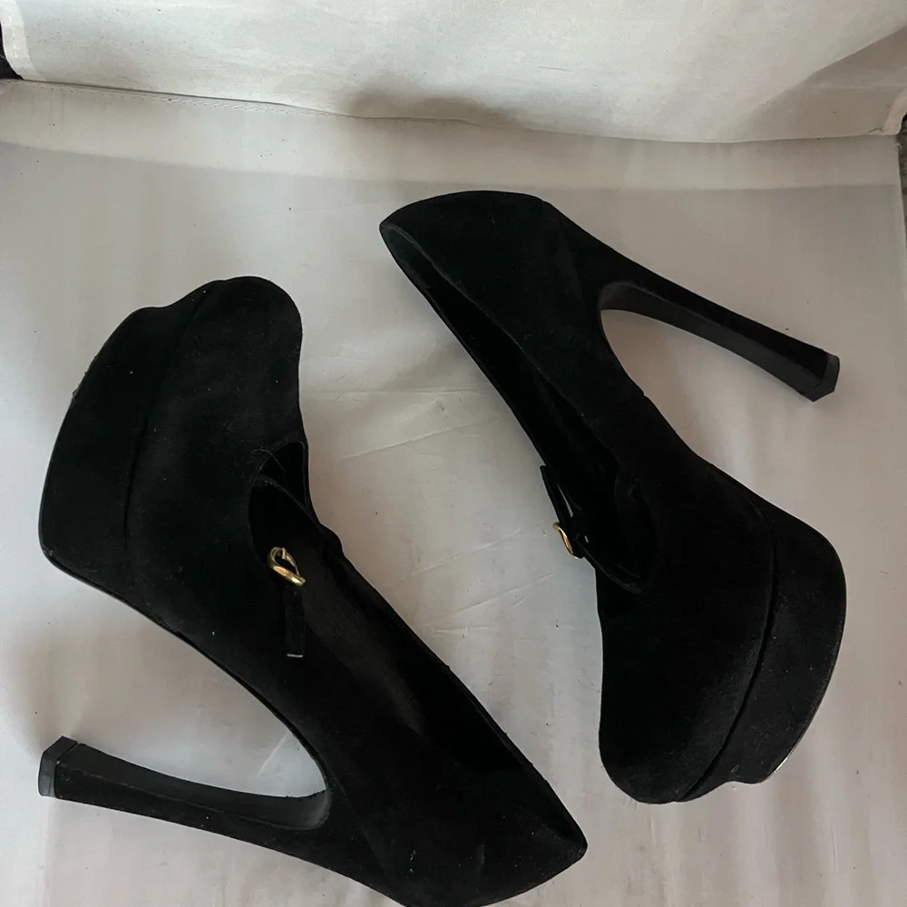 Yves Saint Laurent Mary Jane Tribtoo platform heels EU 40.5 US10.5